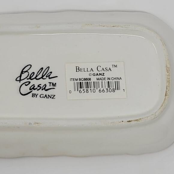 Bella Casa by Ganz Pumpkin Salt & Pepper Shakers and Butter Dish Tray - Picture 8 of 11